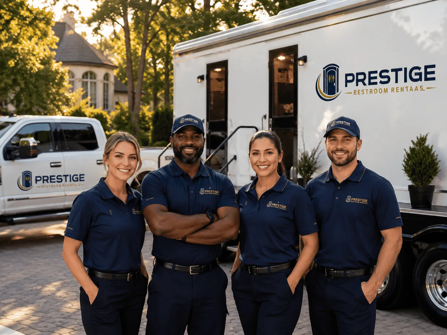 Trusted Luxury Portable Restrooms company in Fairburn, SD